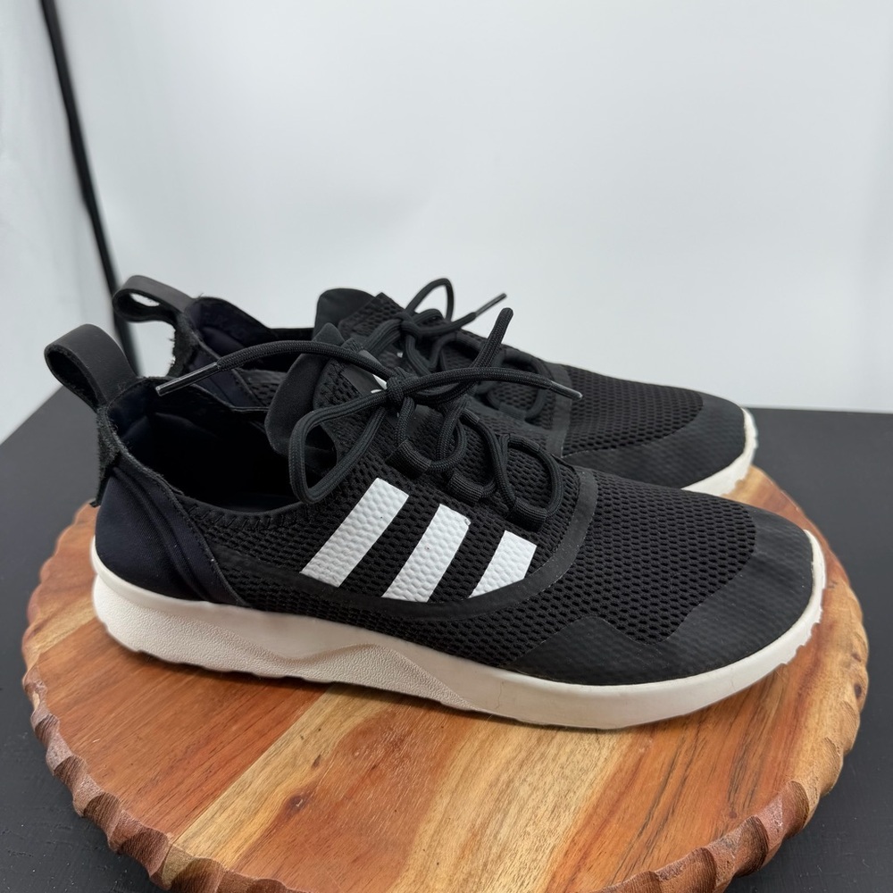 adidas Originals ZX Flux Adv Virtue - Womens Sz 9 black white‎ ART S79852
